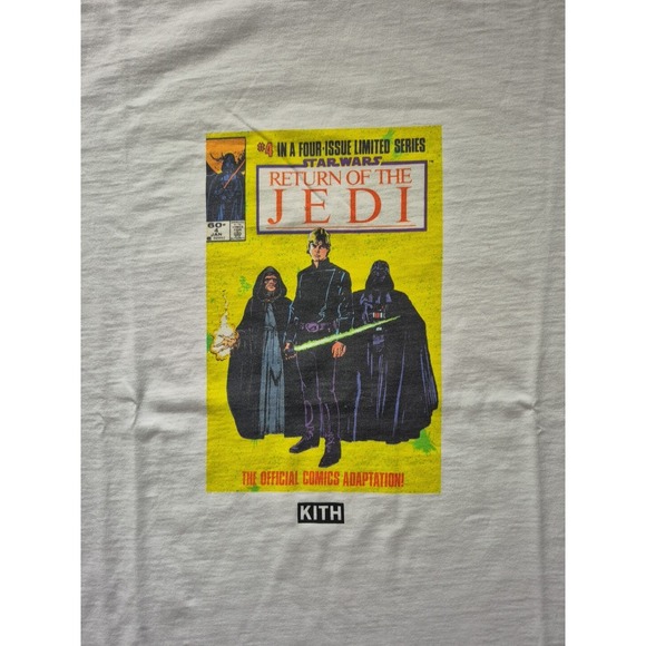 Kith x Star Wars - Collab - Return Of The Jedi - Vintage Tee - Large - White - Picture 4 of 7